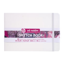 Talens Art Creation Carnet de Croquis Blanc 14,8 x 21 cm 80 Feuilles